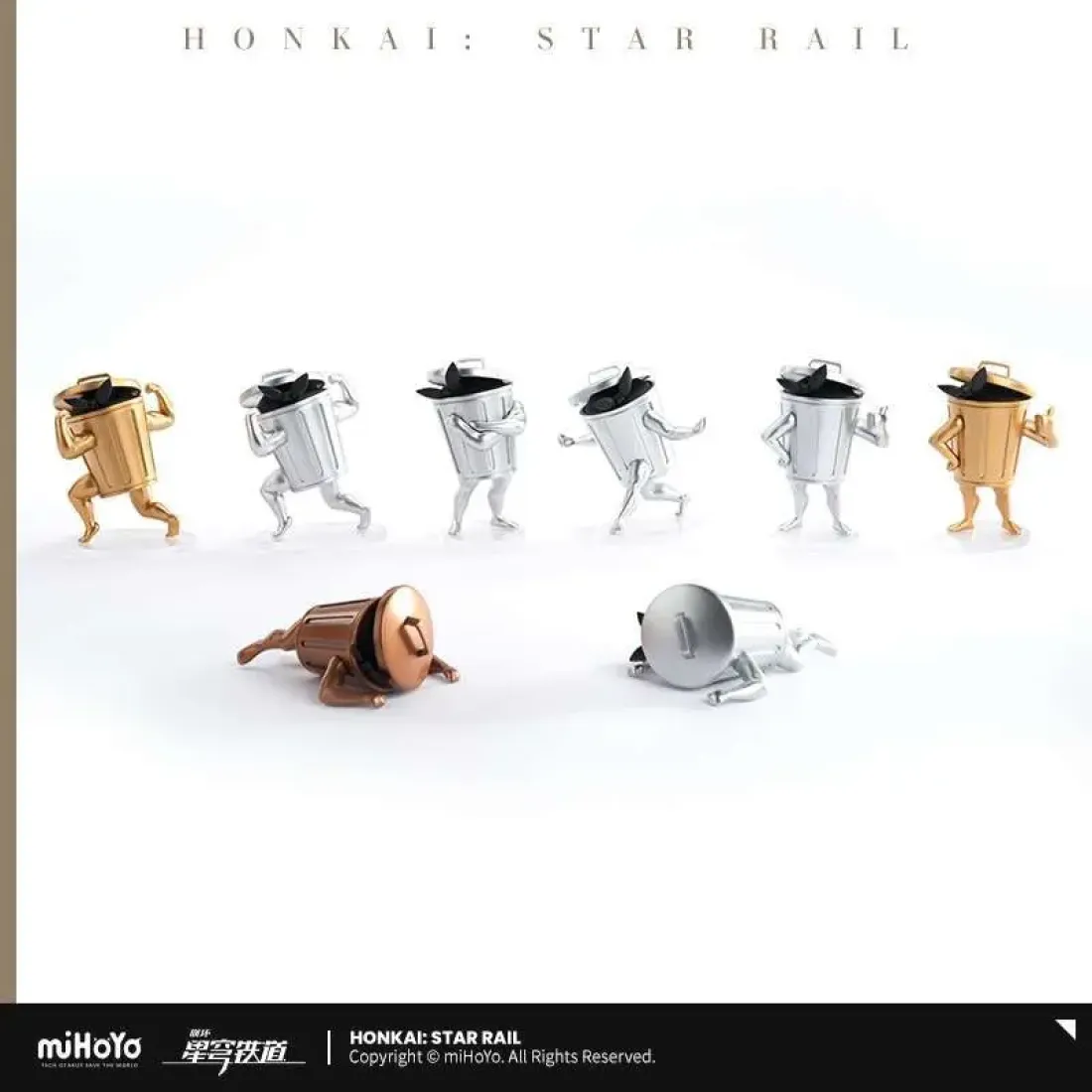 Фигурка Honkai: Star Rail King's Next Barrel Series 5 шт 6942421110682