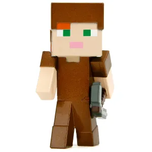 Фигурка Майнкрафт Minecraft Alex in leather armor 6см 34339