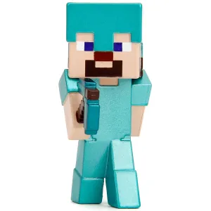 Фигурка Майнкрафт Minecraft Steve in diamond armor 6см 34338