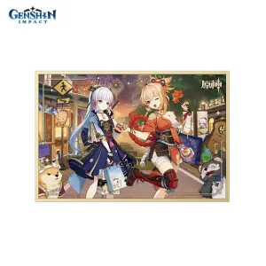 Доска Шикиши из акрила Genshin Impact A Parade of Providence 6976525000808