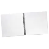 Скетчбук Человек-бензопила для акварели 190*190, 20л, акв.бумага 200гр