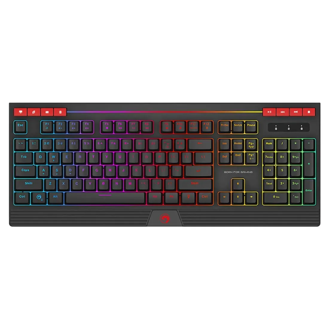 PC Игровая клавиатура Marvo KG880 USB Gaming с подсветкой, ПК