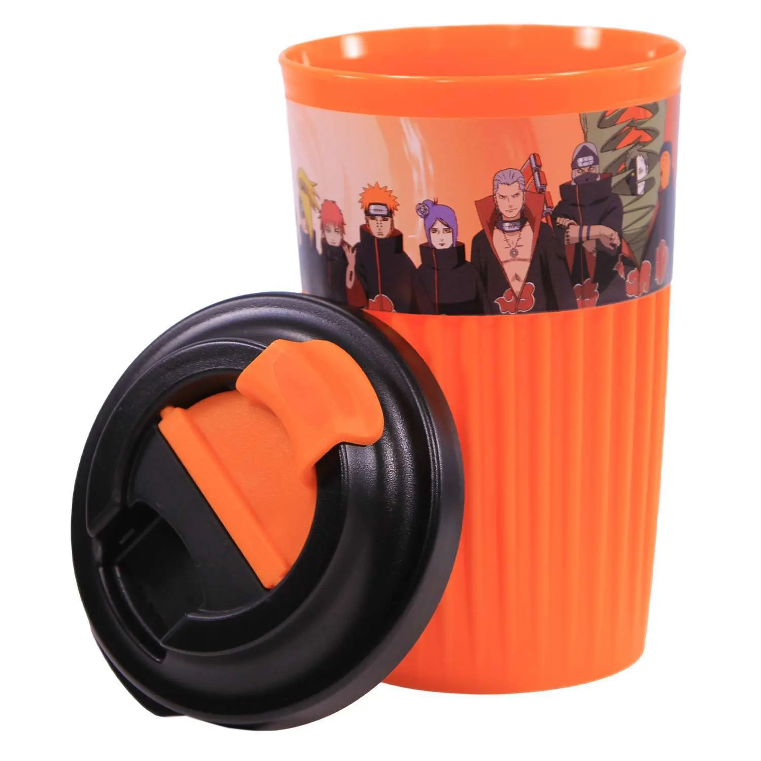 Стакан для горячих напитков с клапаном Наруто 450мл.V1 ARTM322