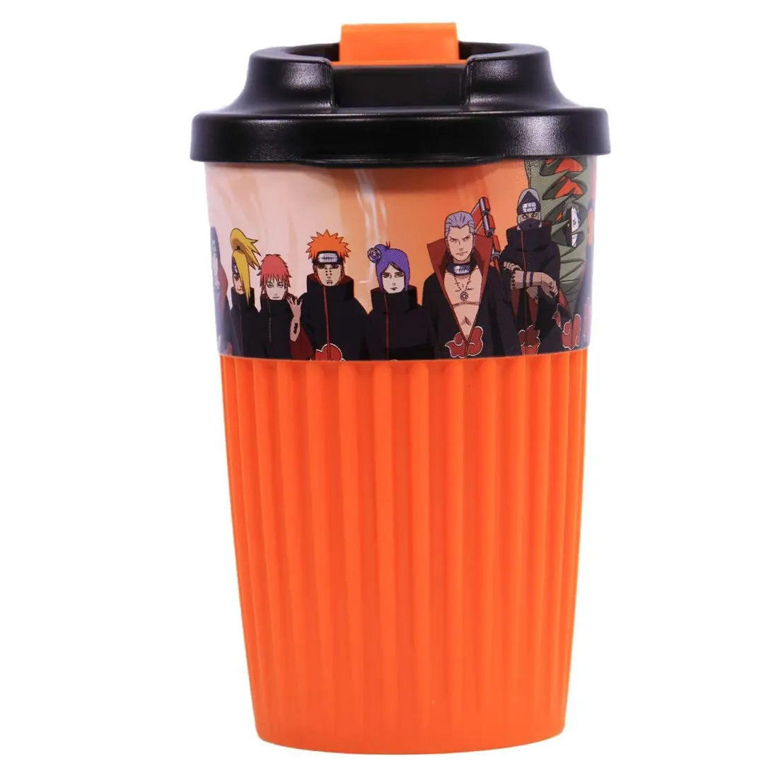 Стакан для горячих напитков с клапаном Наруто 450мл.V1 ARTM322