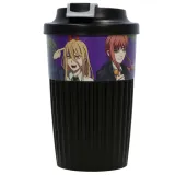 Стакан для горячих Напитков с клапаном Человек-бензопила 450мл.