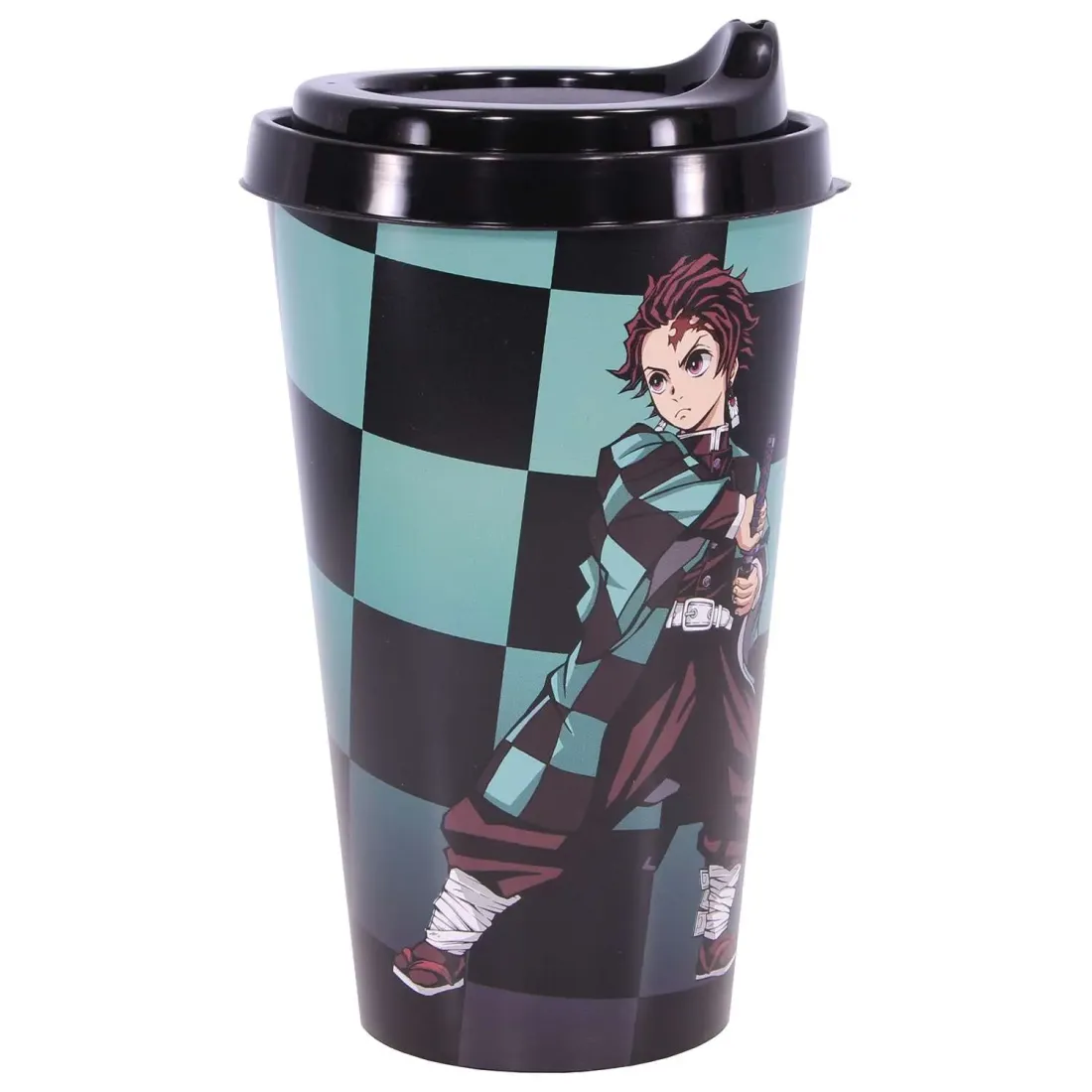 Стакан пластиковый Tanjiro и Nezuko 550 мл.