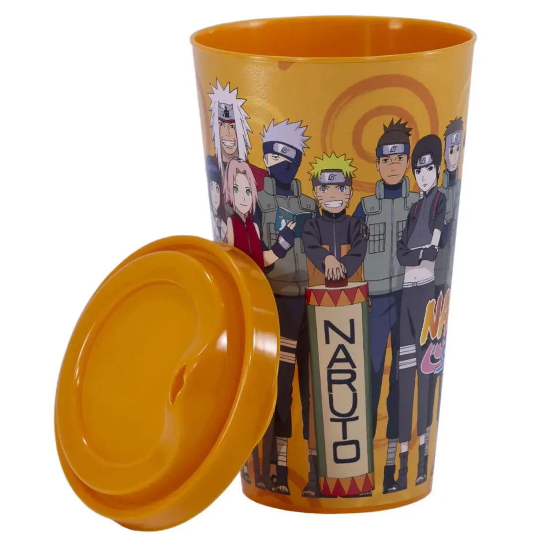 Стакан пластиковый Наруто 550 мл. V3