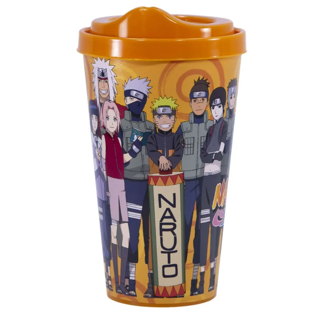 Стакан пластиковый Наруто 550 мл. V3