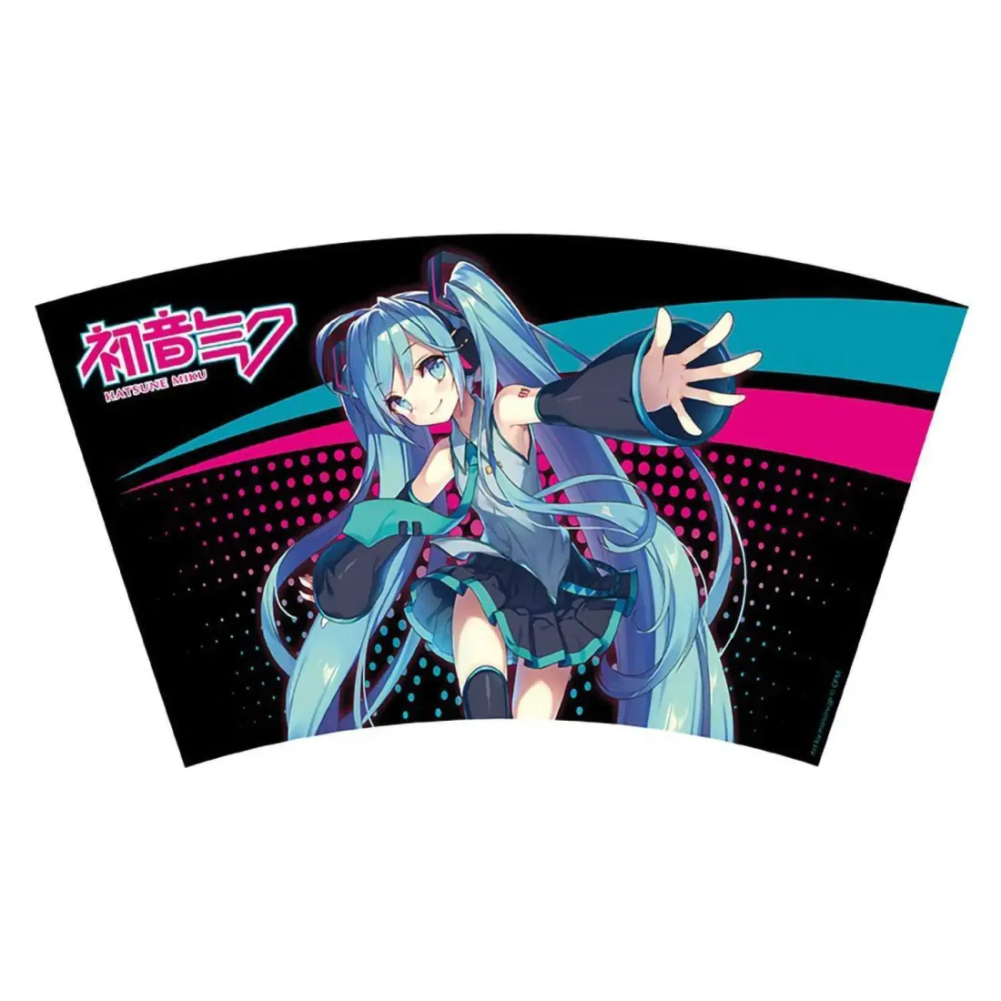 Стакан с крышкой и трубочкой Hatsune Miku Miku 470 мл ABYTUM048