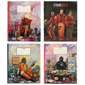 Тетради Standoff 48 л. 4 шт.