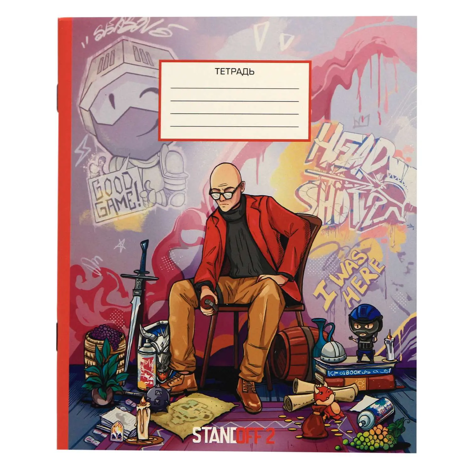 Тетрадь Standoff 48 л. V6