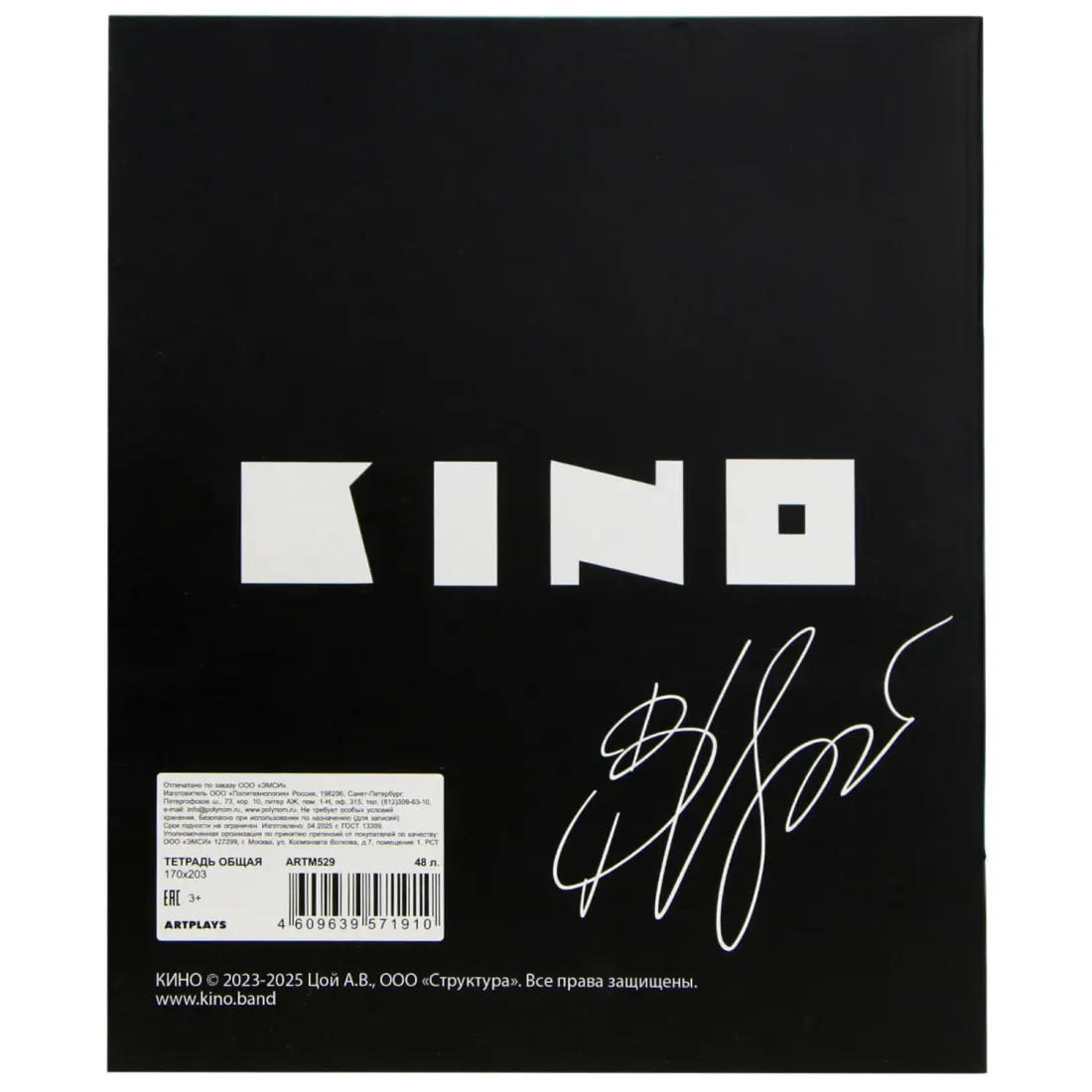 Тетрадь КИНО 48 л. V10