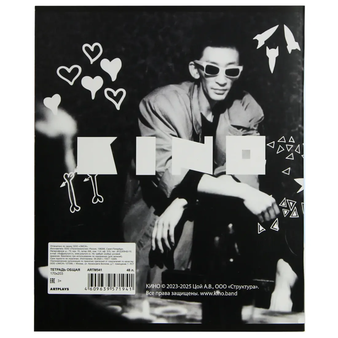 Тетрадь КИНО 48 л. V13