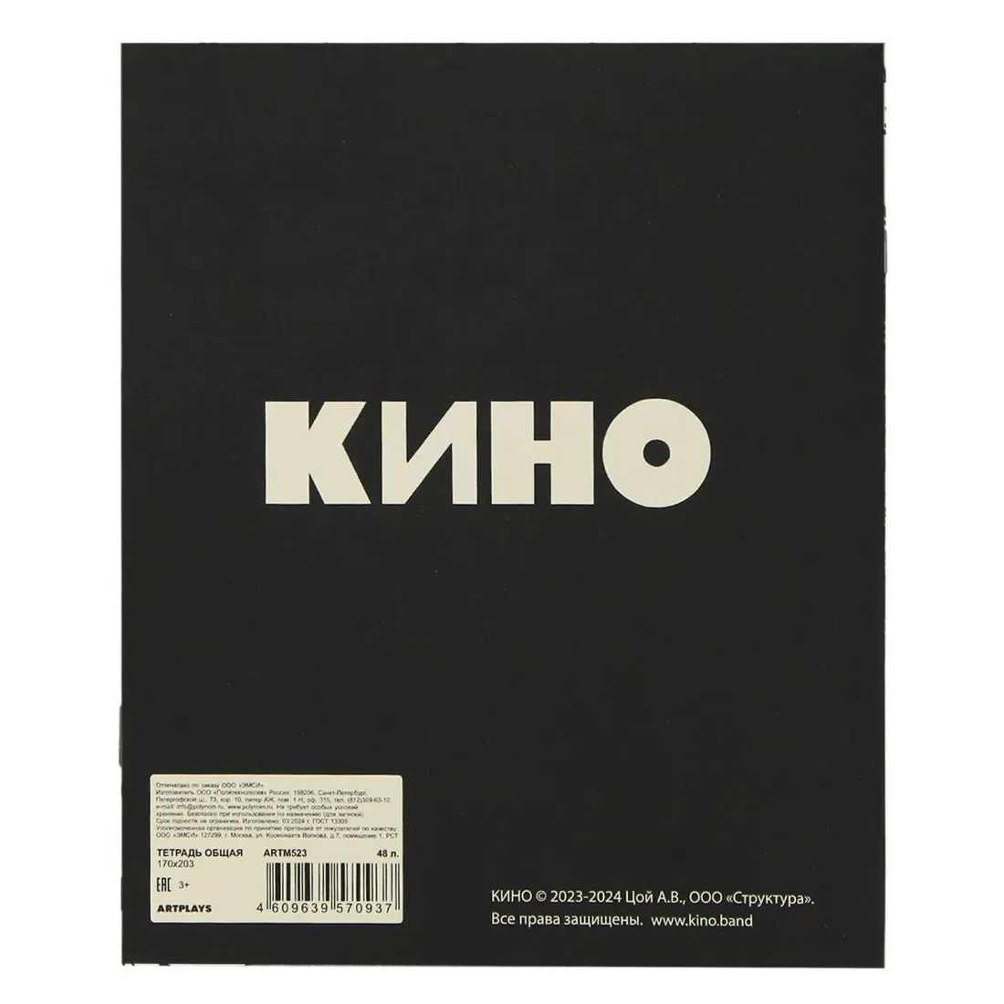 Тетрадь КИНО 48 л. V4