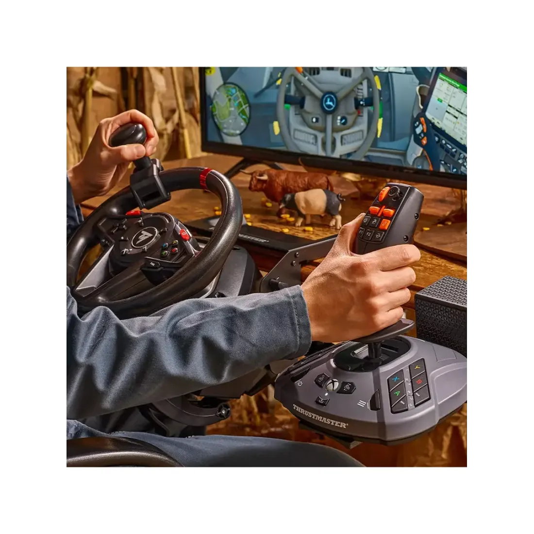 Джойстик Thrustmaster SIMTASK FARMING STICK, Xbox Series X, Xbox Series S, ПК