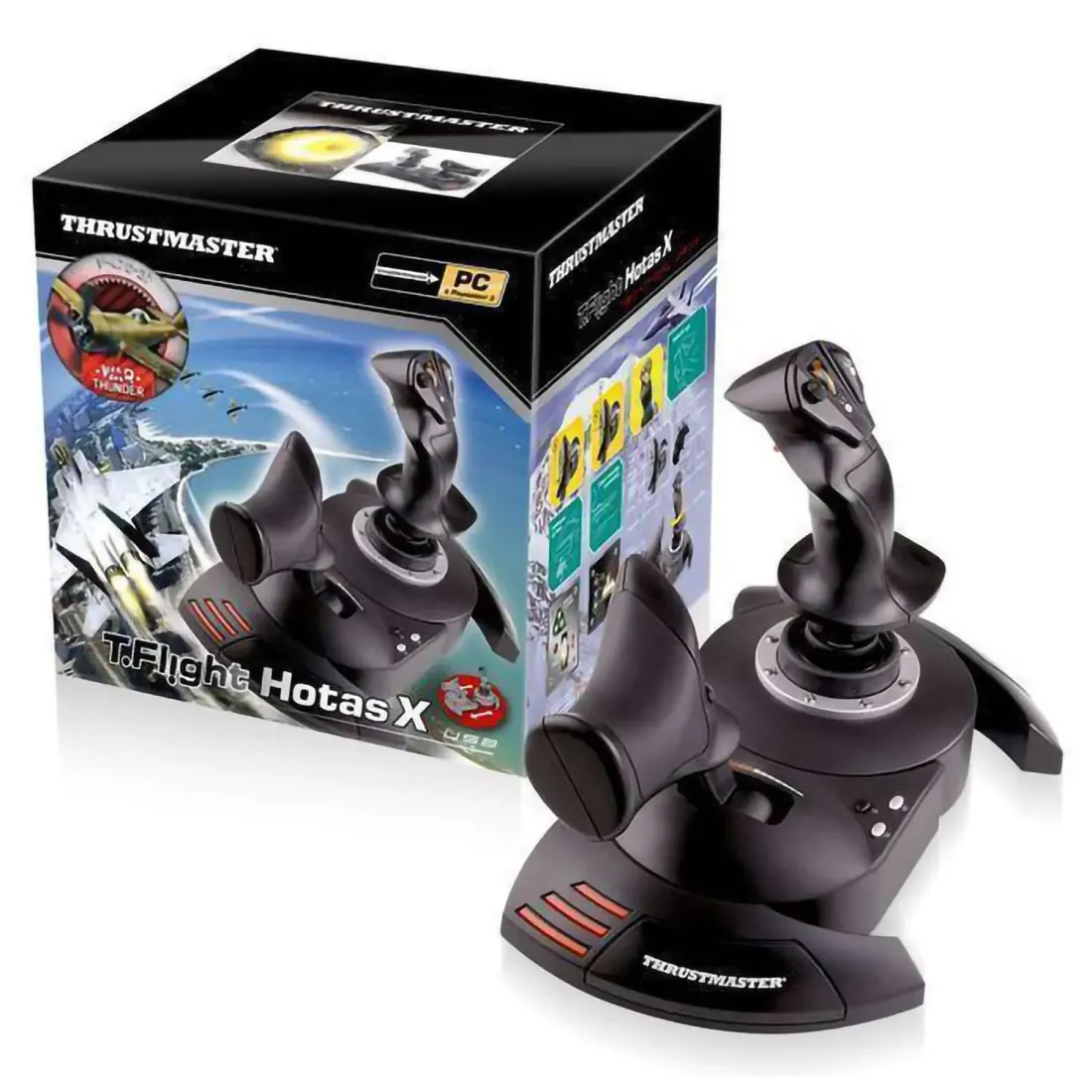 Джойстик Thrustmaster T-Flight Hotas X, PS3/PC, Warthunder pack