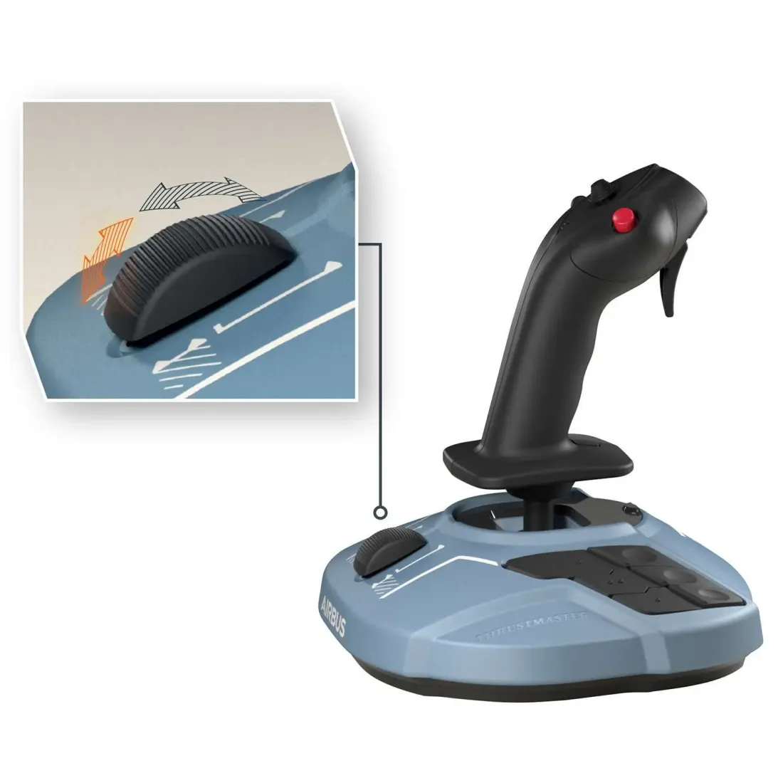 Джойстик Thrustmaster TCA sidestick Airbus Edition ww version, PC