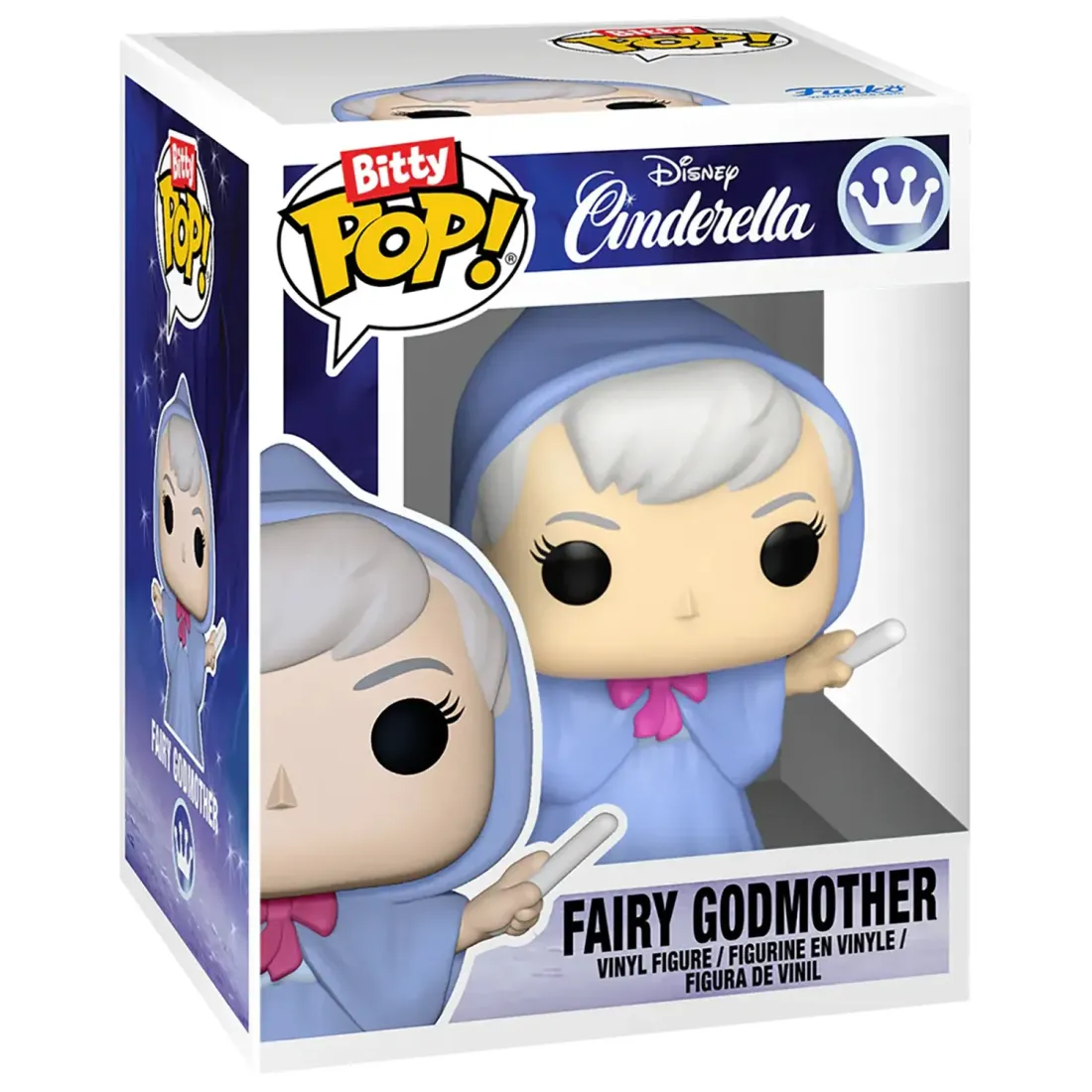 Набор Funko Bitty POP! Display Disney Cinderella's Castle+2 Bitty POP! Godmother, Cinderella 85511