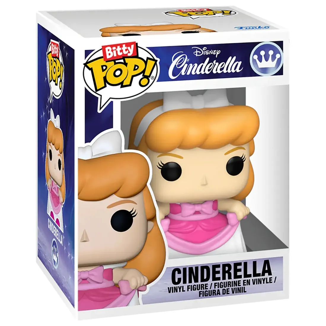 Набор Funko Bitty POP! Display Disney Cinderella's Castle+2 Bitty POP! Godmother, Cinderella 85511