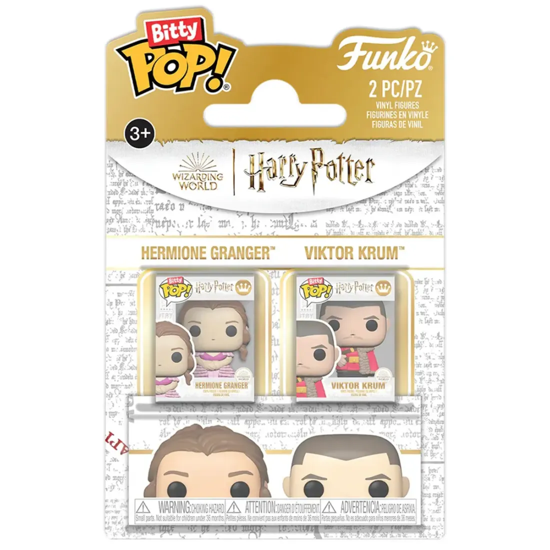 Набор Funko Bitty POP! Harry Potter GoF Hermione Granger+Viktor Krum 2шт 88941