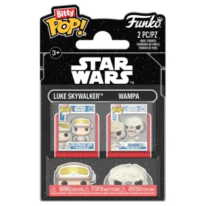 Набор Funko Bitty POP! Star Wars Ep 5 ESB Luke Skywalker+Wampa 2шт 88943