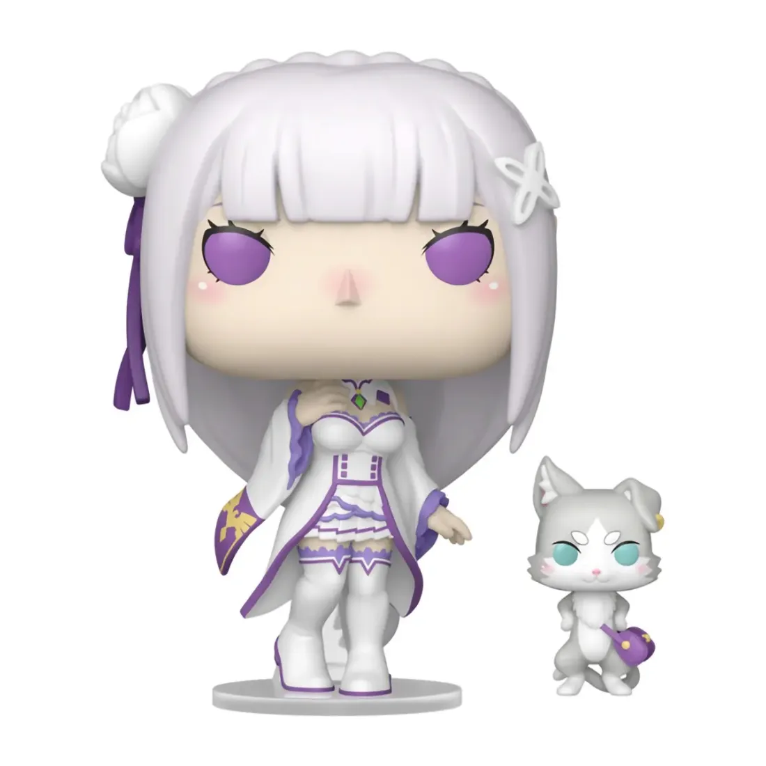 Фигурка Funko POP! Animation Re:Zero Emilia w/Puck (2112) 86515