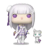 Фигурка Funko POP! Animation Re:Zero Emilia w/Puck (2112) 86515