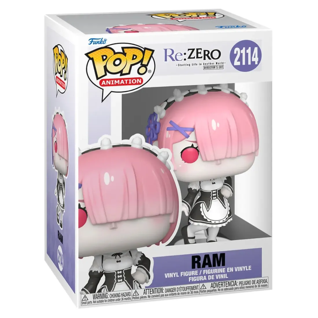 Фигурка Funko POP! Animation Re:Zero Ram (2114) 86512