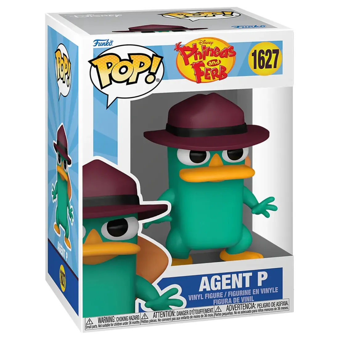 Фигурка Funko POP! Disney Phineas and Ferb Agent Perry (1627) 86691