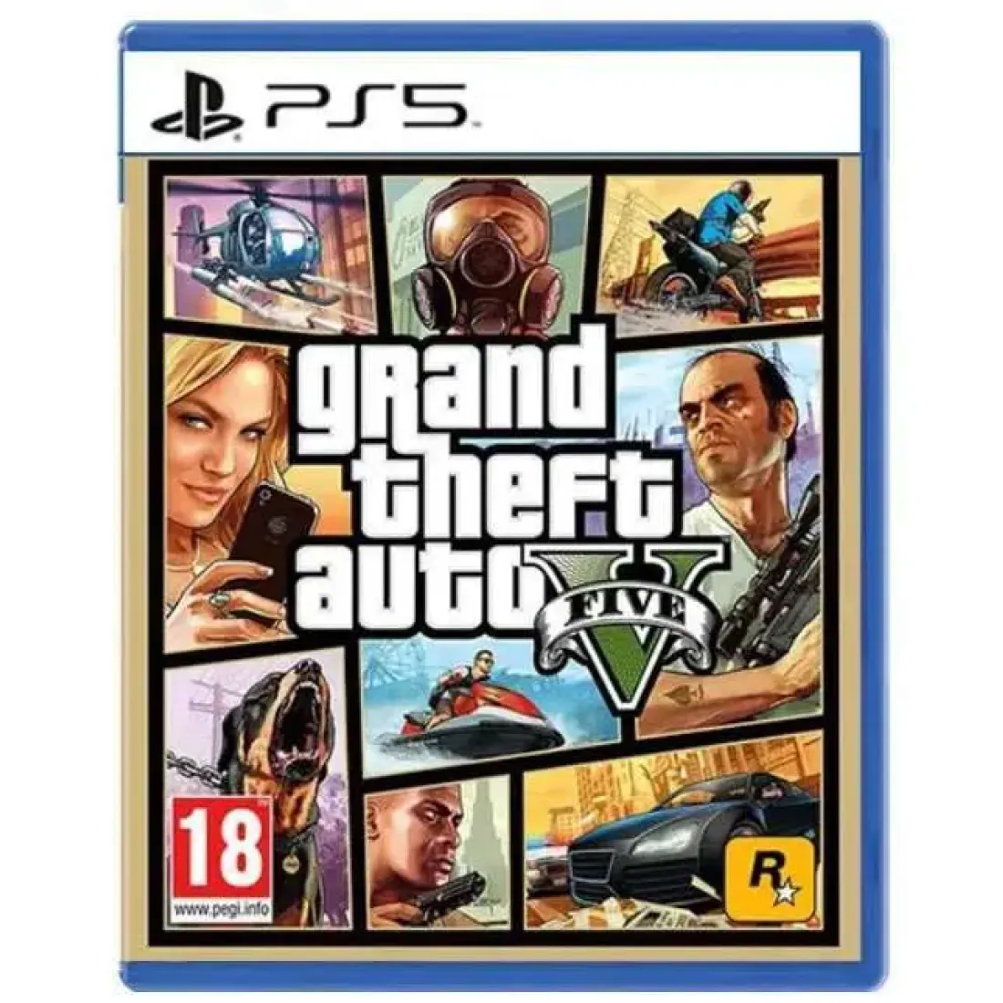 Grand Theft Auto V (5) /PS5 (Русские субтитры)