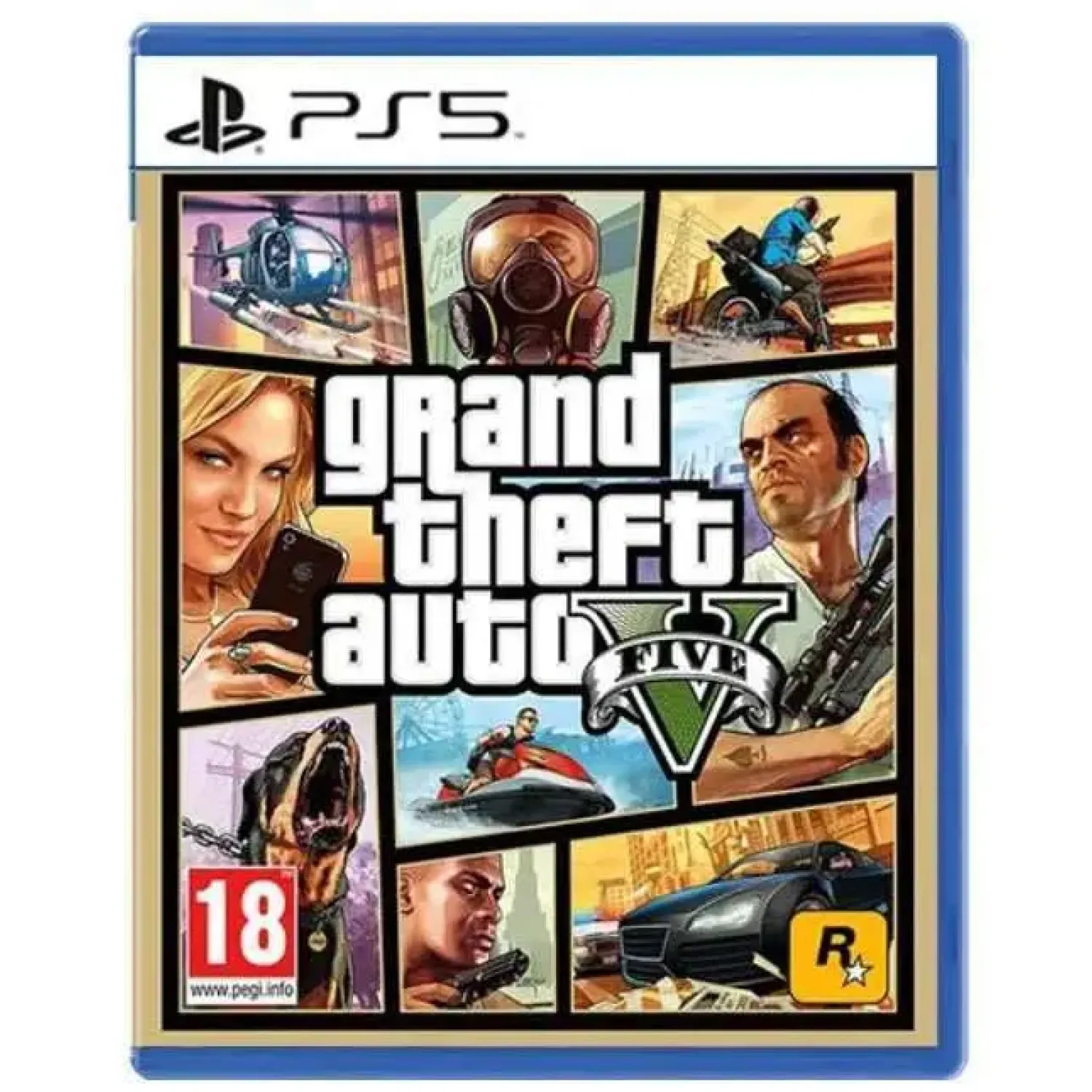 Grand Theft Auto V (5) /PS5 (Русские субтитры)