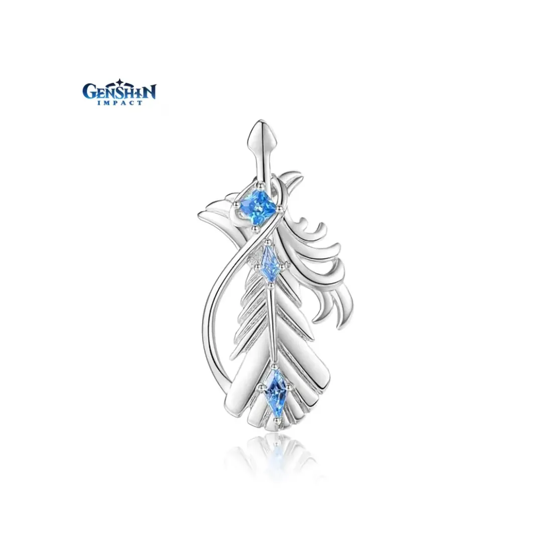 Брошь Melodies of an Endless Journey Jewelry Set Bard's Arrow Feather 6974696610932