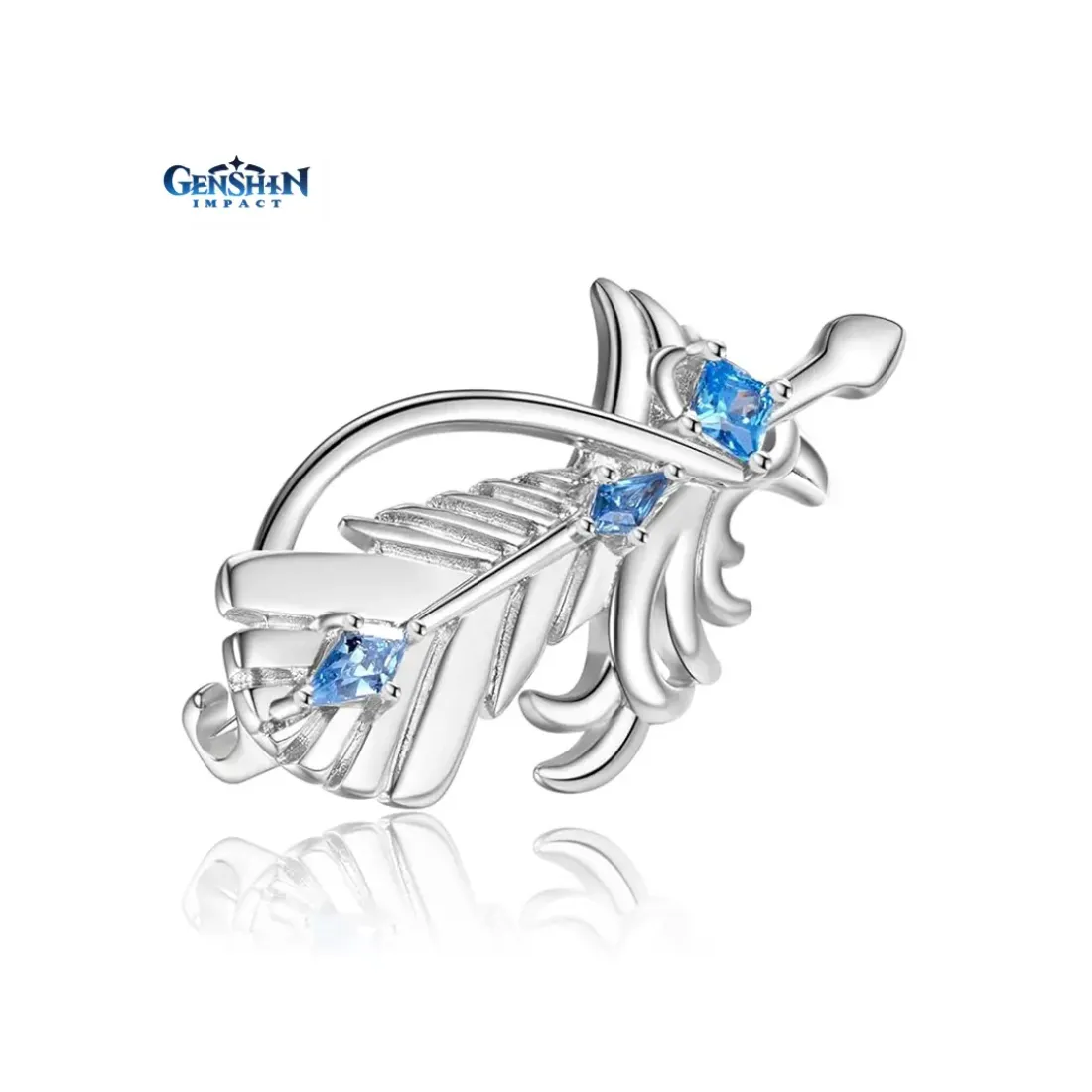 Брошь Melodies of an Endless Journey Jewelry Set Bard's Arrow Feather 6974696610932