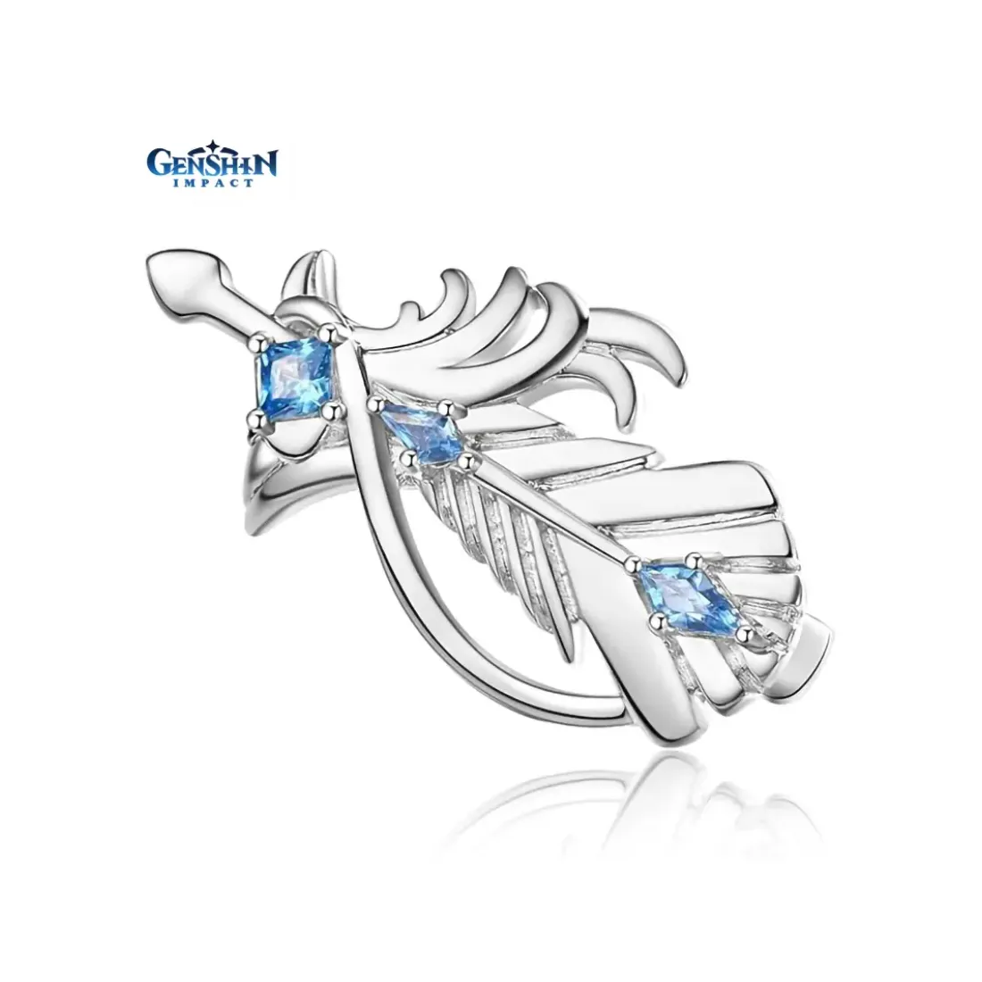 Брошь Melodies of an Endless Journey Jewelry Set Bard's Arrow Feather 6974696610932