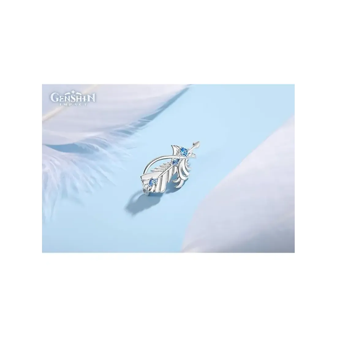 Брошь Melodies of an Endless Journey Jewelry Set Bard's Arrow Feather 6974696610932