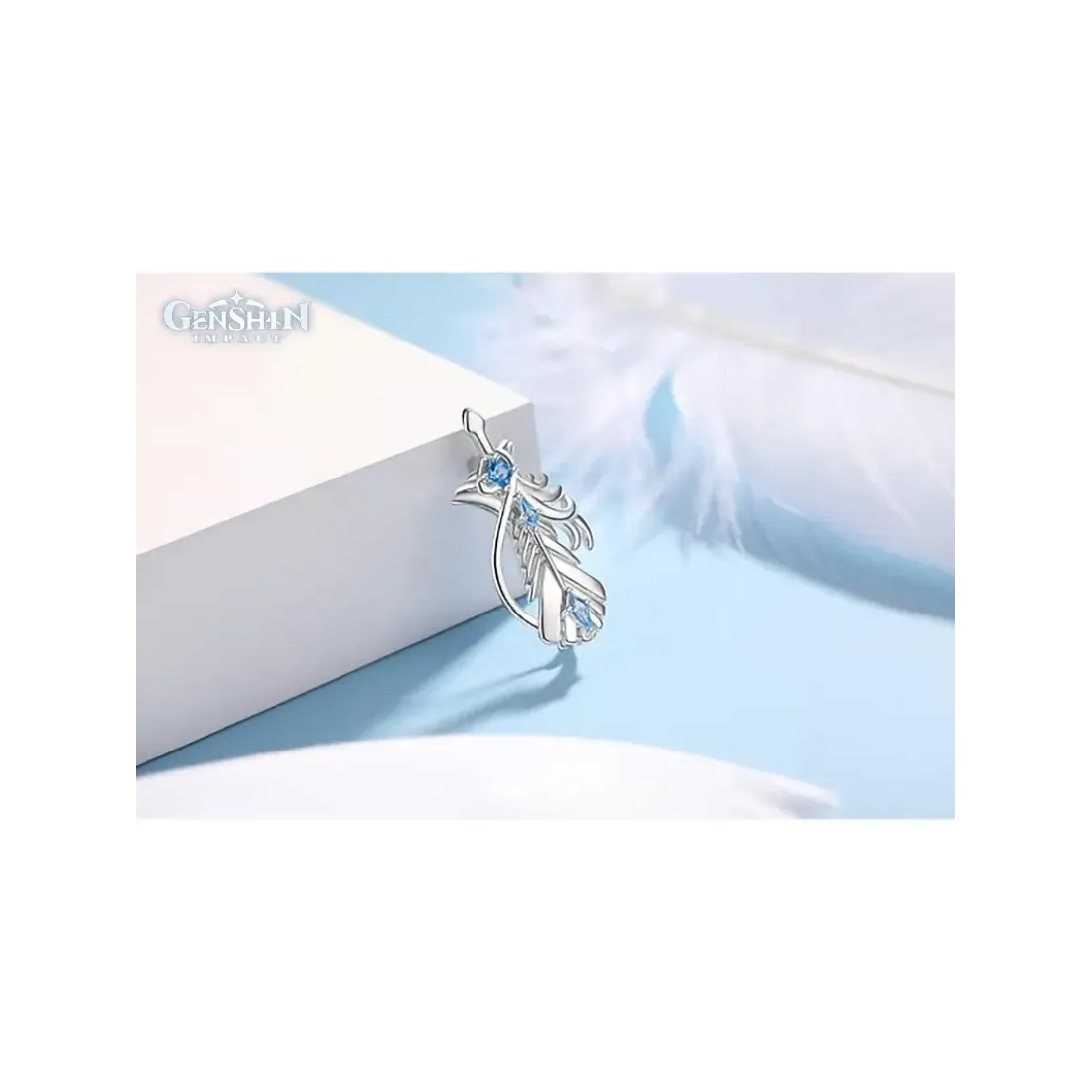 Брошь Melodies of an Endless Journey Jewelry Set Bard's Arrow Feather 6974696610932