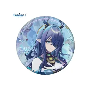 Значок металлический Genshin Impact Лаума Lauma 6942421182054