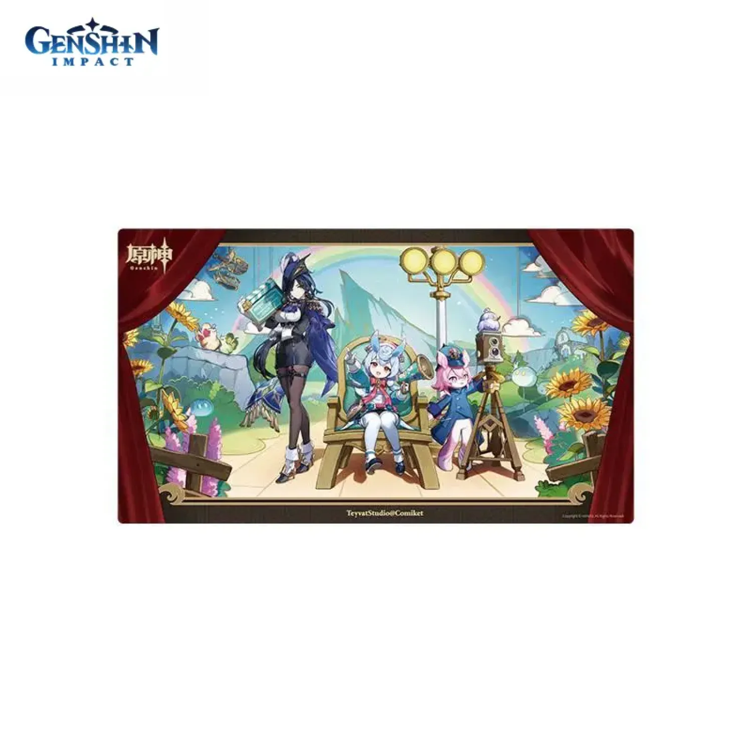 Коврик для мыши Genshin Impact Teyvat Shadow Fun Series 32875