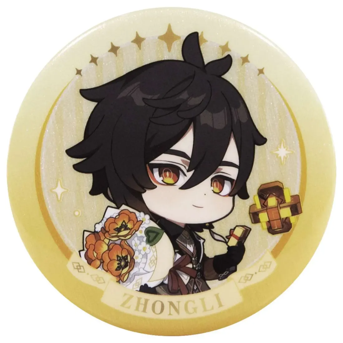 Набор Значок, Подушка, Подстаканник, Акриловая фигурка A Gift for You series Zhongli 2000859971375