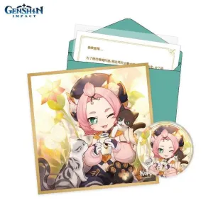 Набор Значок, Сикиси, Конверт, Письмо, Наклейка Day of Destiny Series Diona 6974696612431