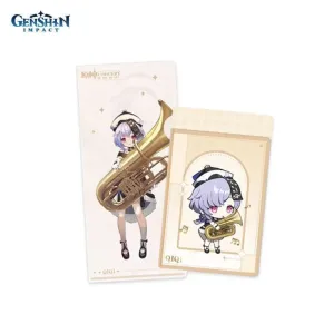 Набор Карточка, Конверт Genshin Concert Melodies of an Endless Journey Ticket Holder Qiqi 6974696610