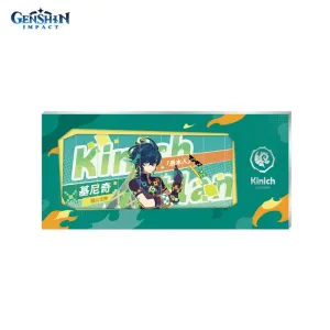 Памятный билет Genshin Impact Кинич Kinich Departure! Land of Pyro Pull Tab Ticket 6942421157731