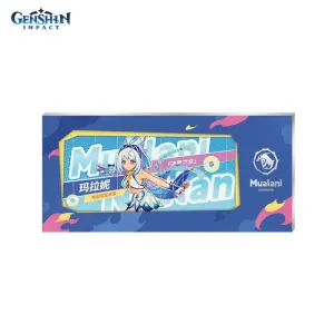 Памятный билет Genshin Impact Муалани Mualani Departure! Land of Pyro Pull Tab Ticket 6942421157755