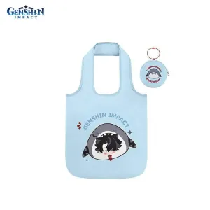 Сумка Genshin Impact Ризли Wriothesley Teyvat Zoo Theme Folding Tote Bag 35869