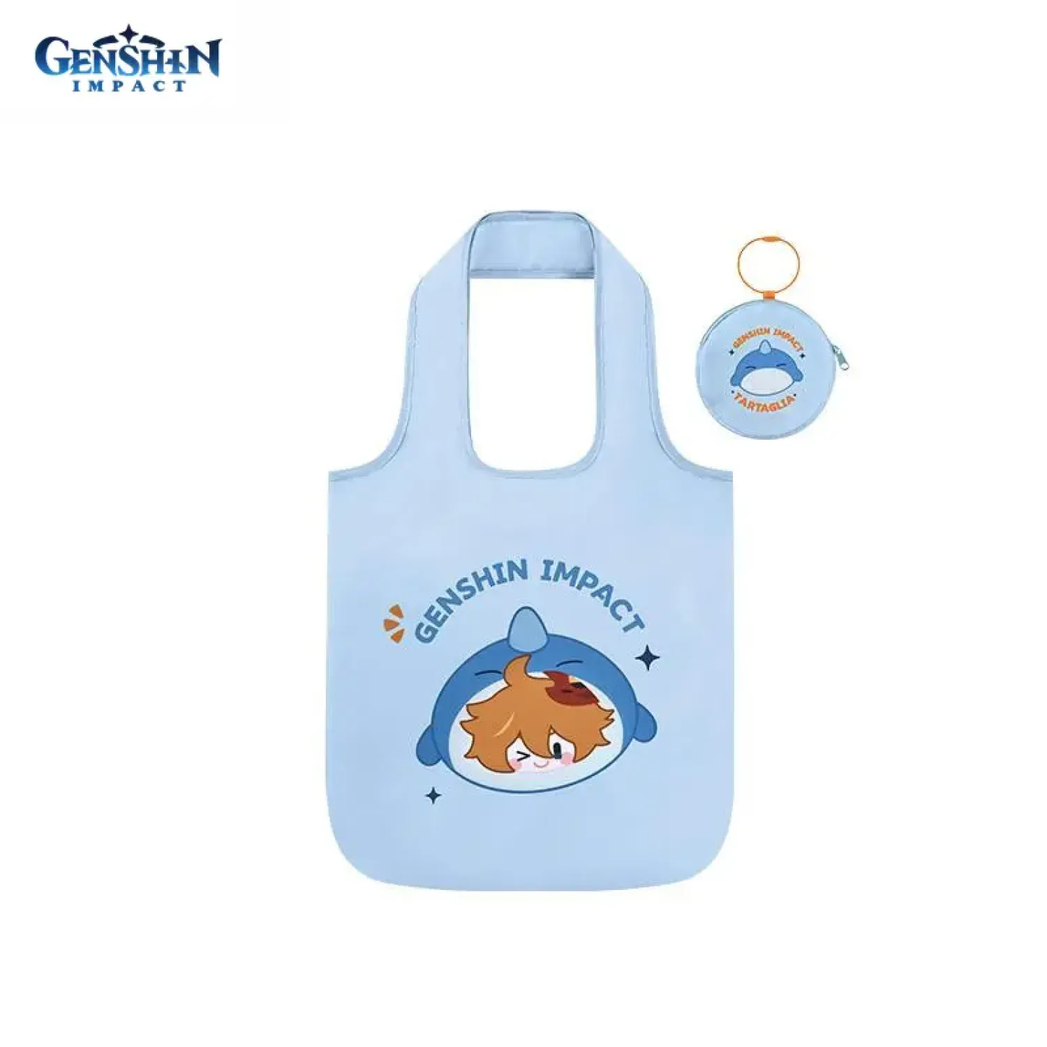 Сумка Genshin Impact Тарталья Tartaglia Teyvat Zoo themed foldable handbag 35838