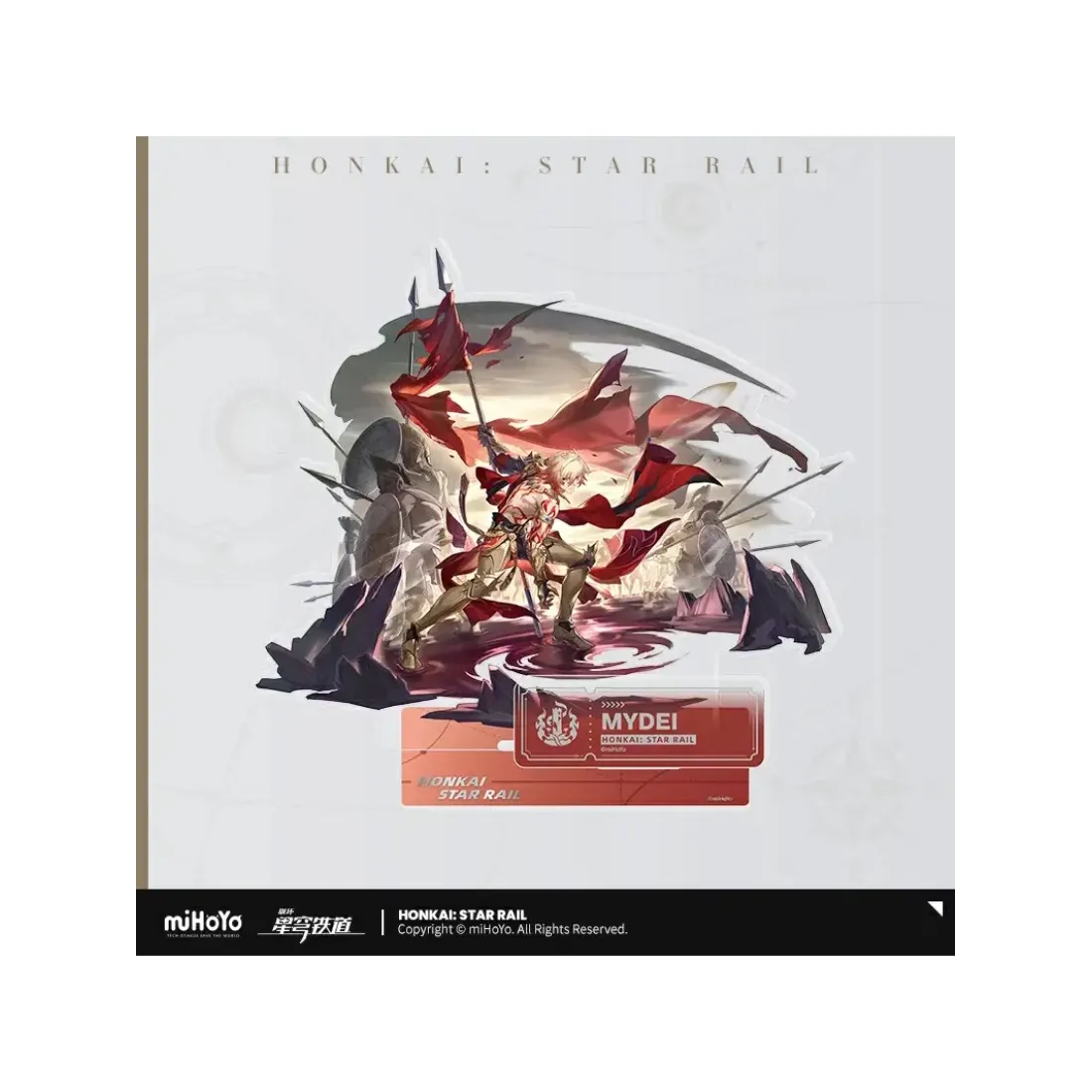 Стенд акриловый Honkai Mydei (Destruction) 6942421167327