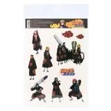 Наклейки Наруто 10шт. многоразовые V1