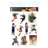 Наклейки Наруто 10шт. многоразовые V2