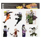 Наклейки Наруто 10шт. многоразовые V2