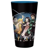 Стакан стеклянный Клинок рассекающий демонов Kimetsu no Yaiba 400 мл ABYVER174